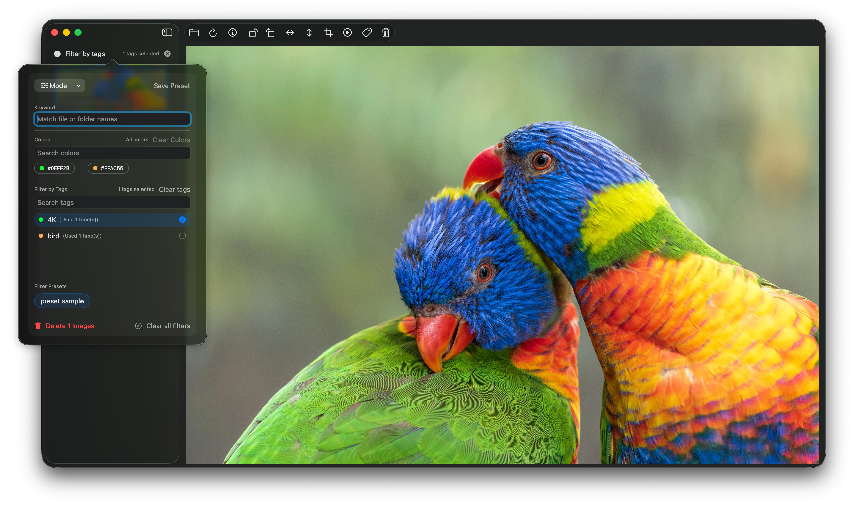 Picser 看图软件界面